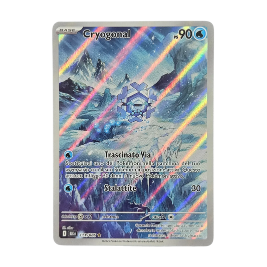 carta pokemon cryogonal fronte