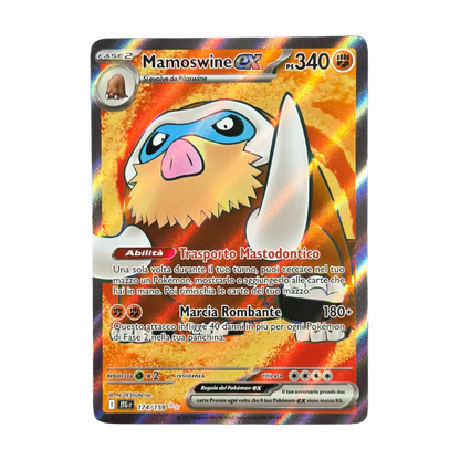 carta pokemon mamoswine fronte