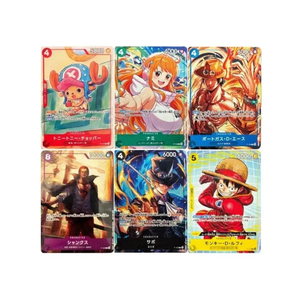 McDonalds X One Piece Promo Set 6 carte (JP) | One Piece Promo Cards